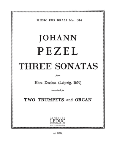 3 Sonatas No.25, No.22 & No.30 'hora Decima' (trumpets 2 & Org