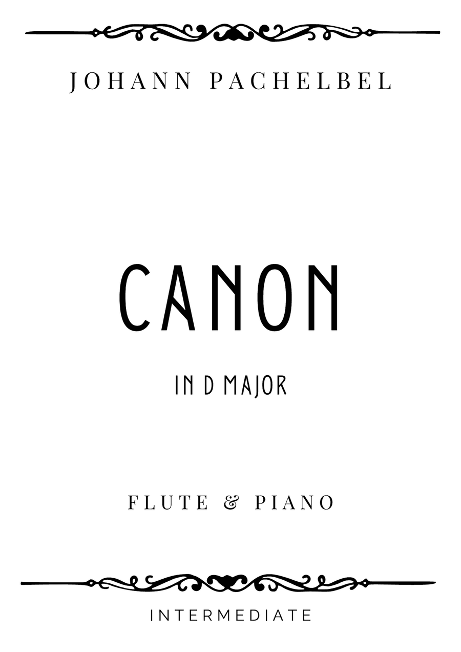 Pachelbel - Canon in D Major - Intermediate