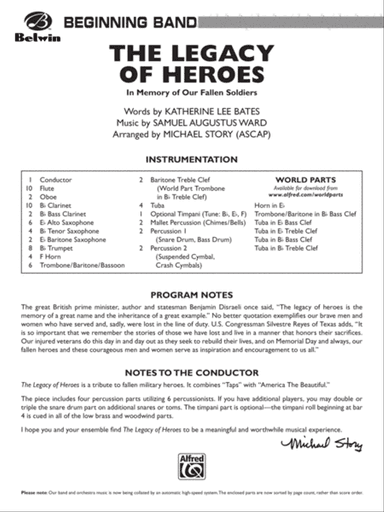 The Legacy of Heroes: Score