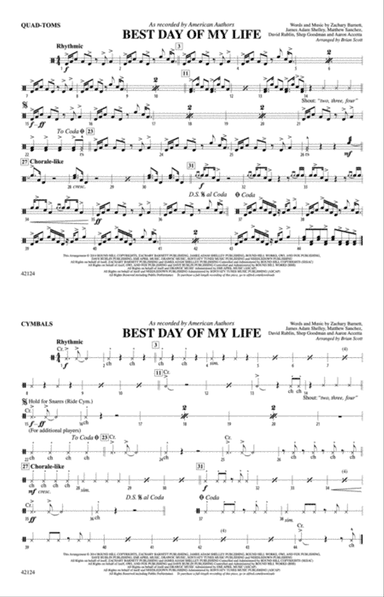 Best Day of My Life: Quad-Toms