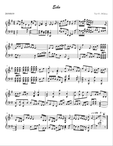 Echo (Piano solo)