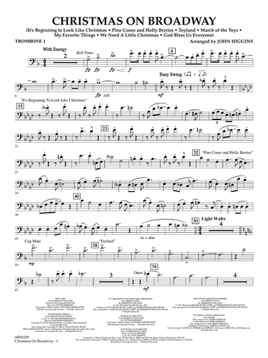 Christmas on Broadway - Trombone 1