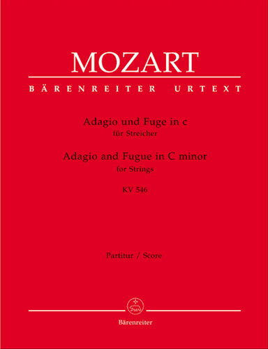 Adagio and Fugue for Strings and Winds c minor KV 546