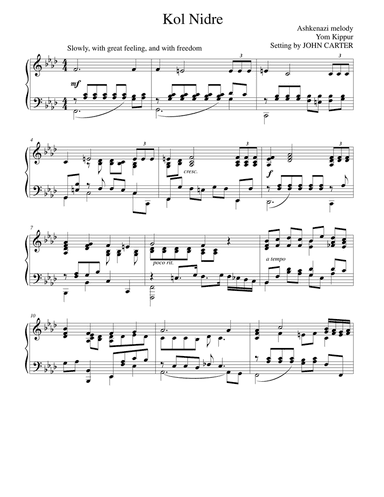 Kol Nidre (Ashkenazi melody, Yom Kippur)