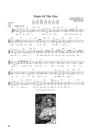 Duke Of The Uke (from The Daily Ukulele) (arr. Liz and Jim Beloff)