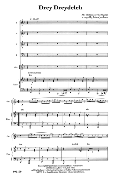 Drey Dreydeleh (Spin, Little Dreydl)