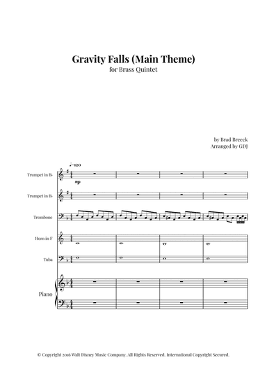 Gravity Falls (main Theme)