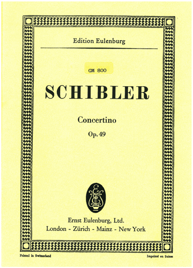 Concertino for clarinet