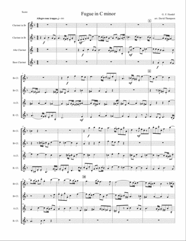 Fugue in C Minor