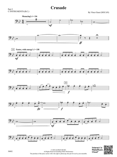 Crusade: Part 2 - C Instruments (B.C.)