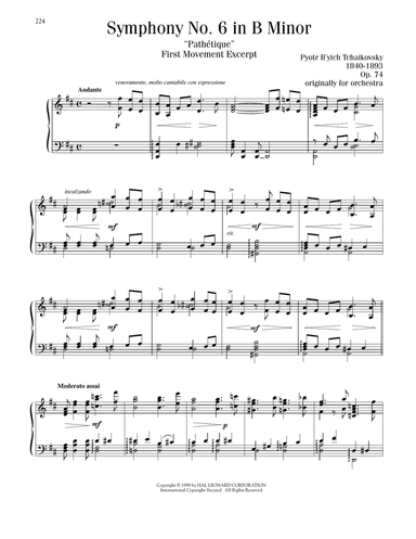 Symphony No. 6 in B Minor ("Pathetique")
