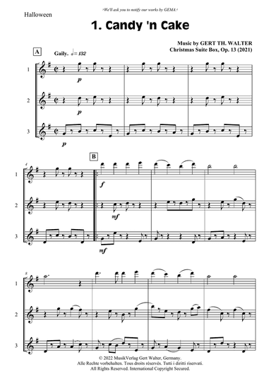 Candy 'n Cake - Score Only