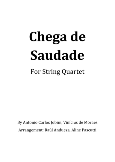 Chega De Saudade (no More Blues)