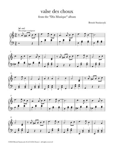 valse des choux