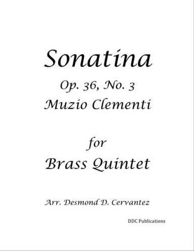 Sonatina Op. 36, No. 3