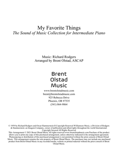 My Favorite Things