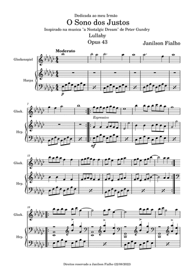 O Sono dos Justos, Opus 43