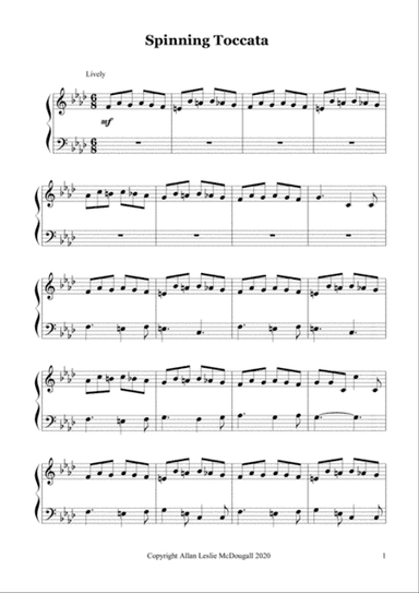 Spinning toccata