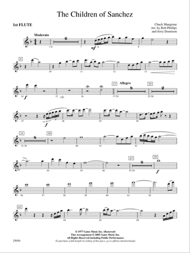 The Children of Sanchez: Flute