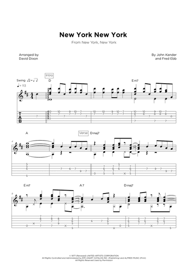 Theme From "new York, New York"