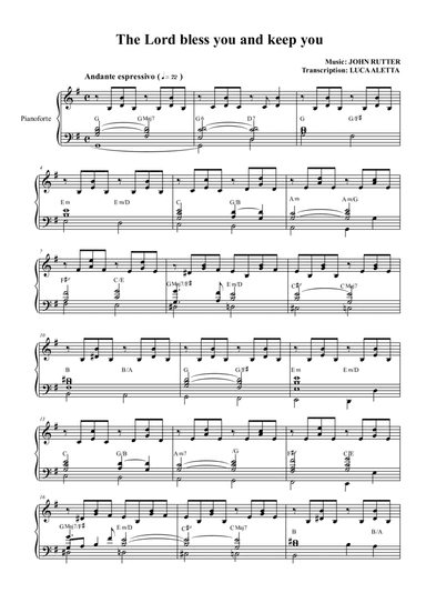 The Lord Bless You And Keep You