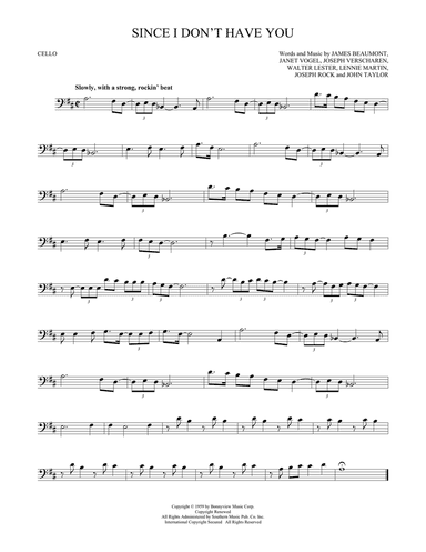 Since I Don't Have You