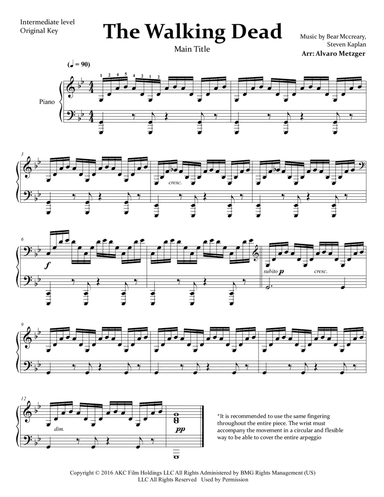 The Walking Dead - Main Title