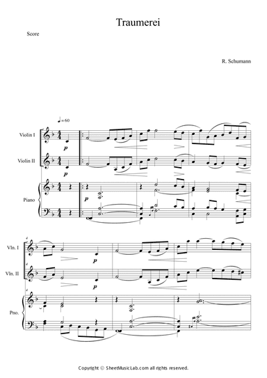 Traumerei scenes from childhood op15