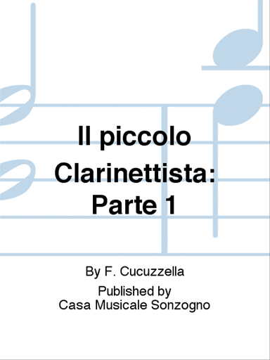 Il piccolo Clarinettista: Parte 1