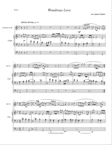 Wondrous Love