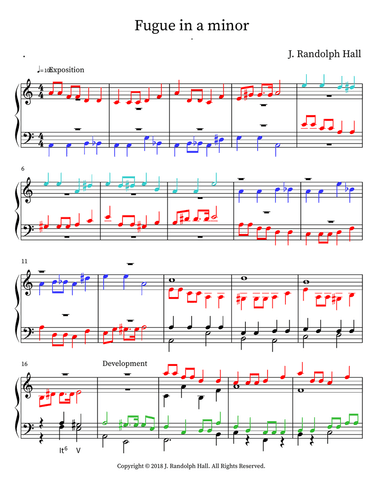 Fugue in a minor
