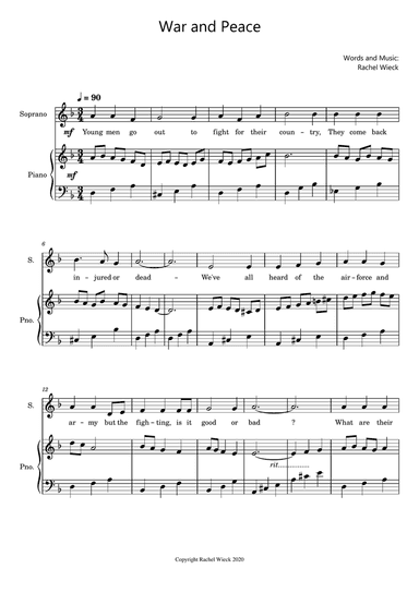 War and Peace (song)
