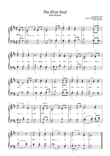 The first noel