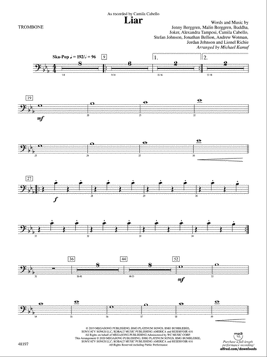 Liar: 1st Trombone