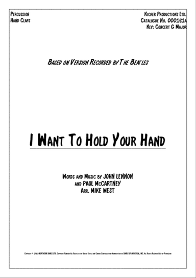 I Want To Hold Your Hand