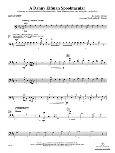 A Danny Elfman Spooktacular: String Bass