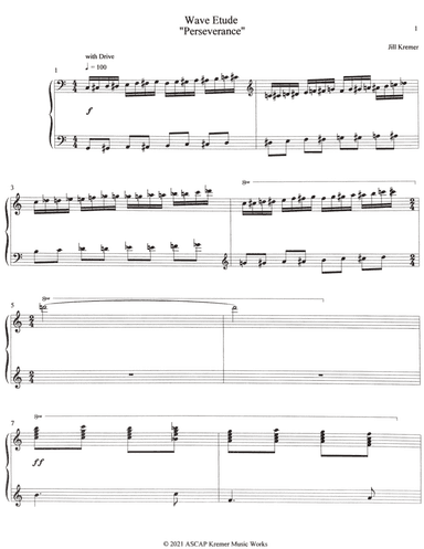 Wave Etude "Perseverance"