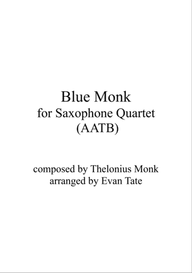 Blue Monk
