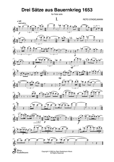 Drei Sätze Aus Bauernkrieg 1653