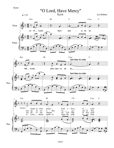 O Lord, have Mercy (Kyrie)