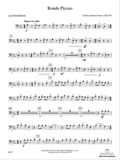 Rondo Picoso: 2nd Trombone