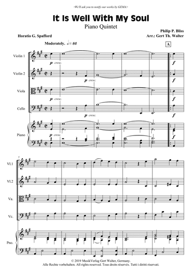 It Is Well With My Soul