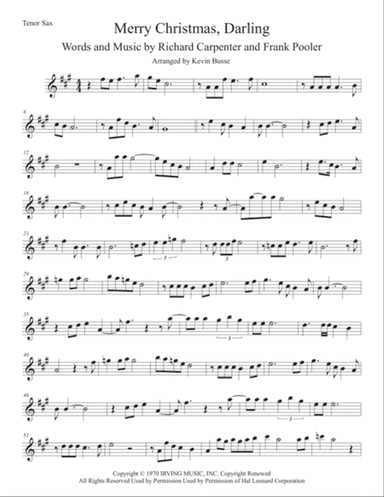 Merry Christmas, Darling