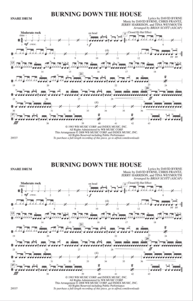 Burning Down the House: Snare Drum