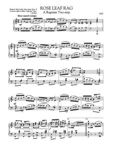 Rose Leaf Rag