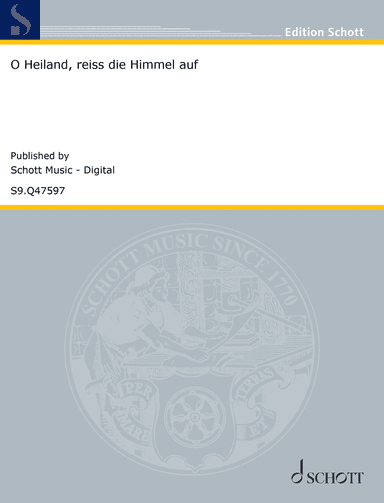 O Heiland, reiß die Himmel auf