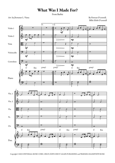 What Was I Made For?