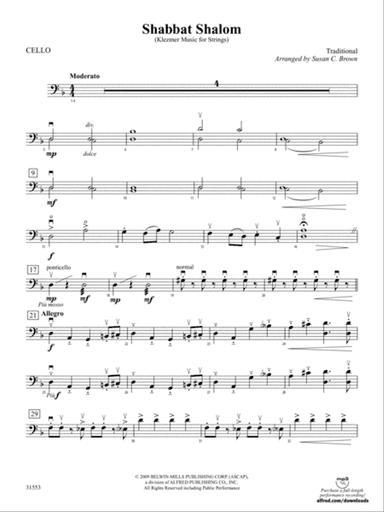 Shabbat Shalom: Cello