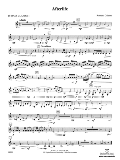 Afterlife: B-flat Bass Clarinet