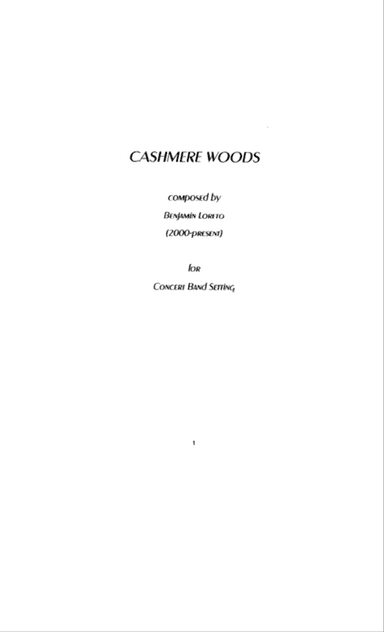 Cashmere Woods